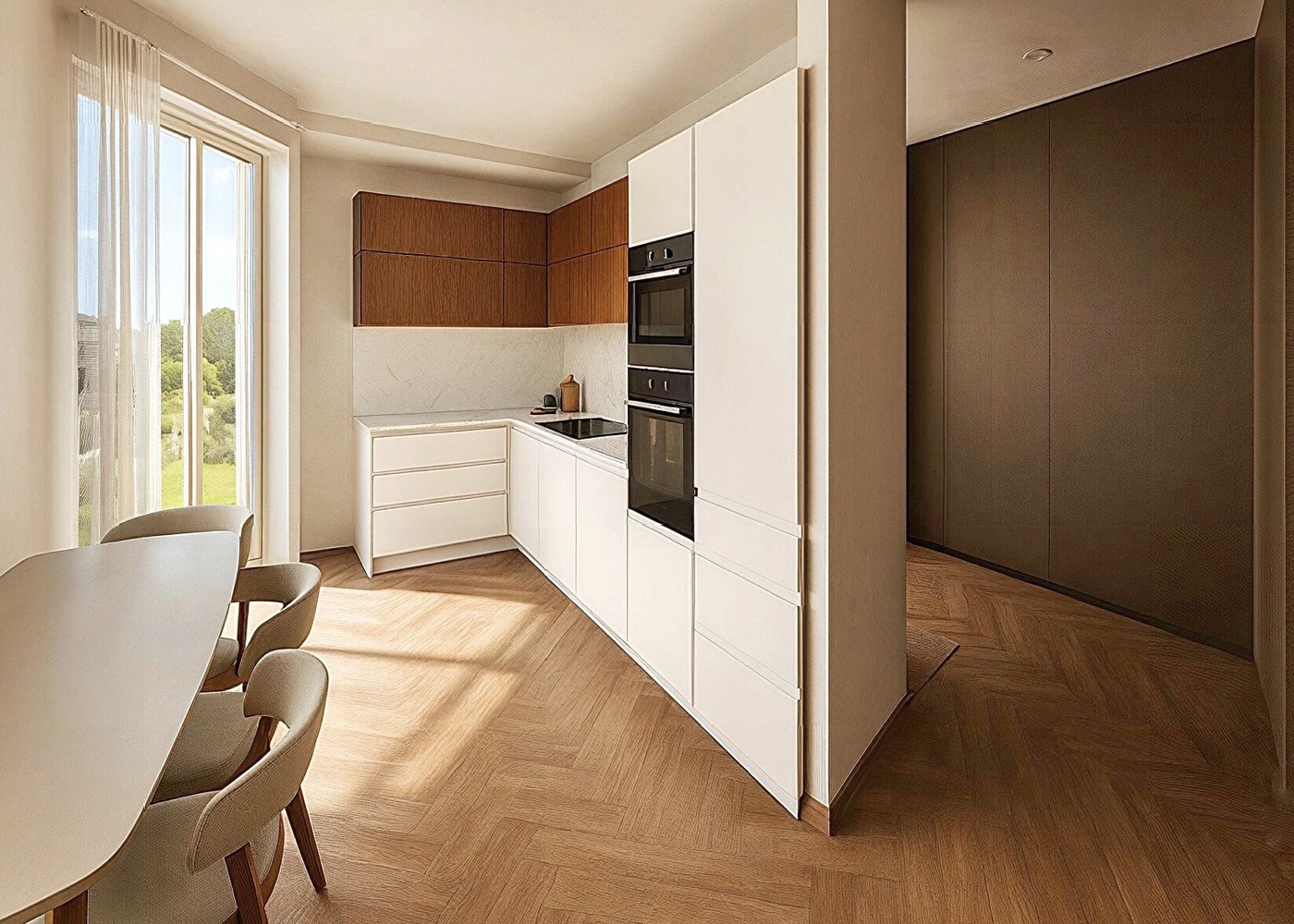 Trilocale con box a Legnano