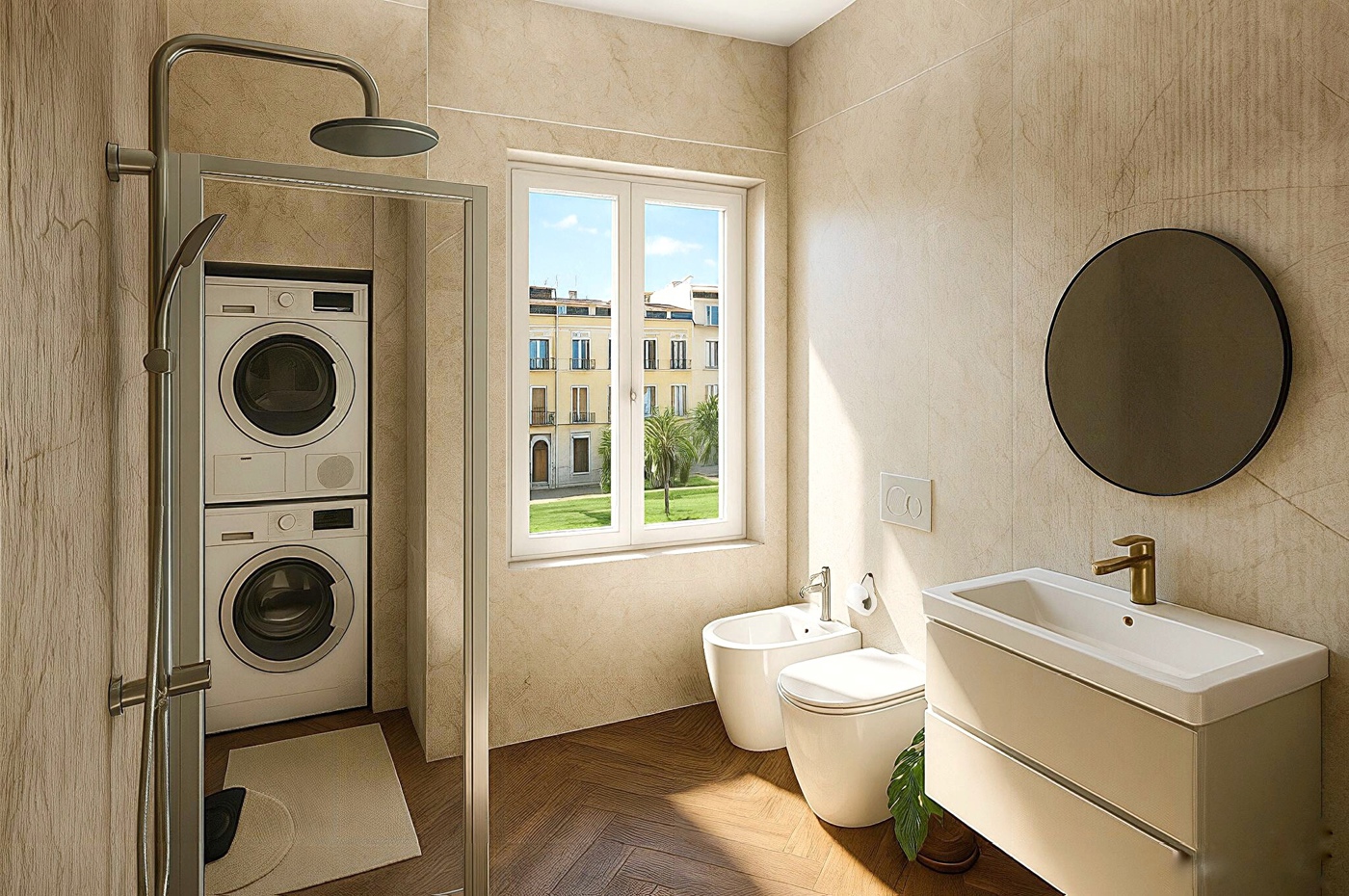 Trilocale con box a Legnano