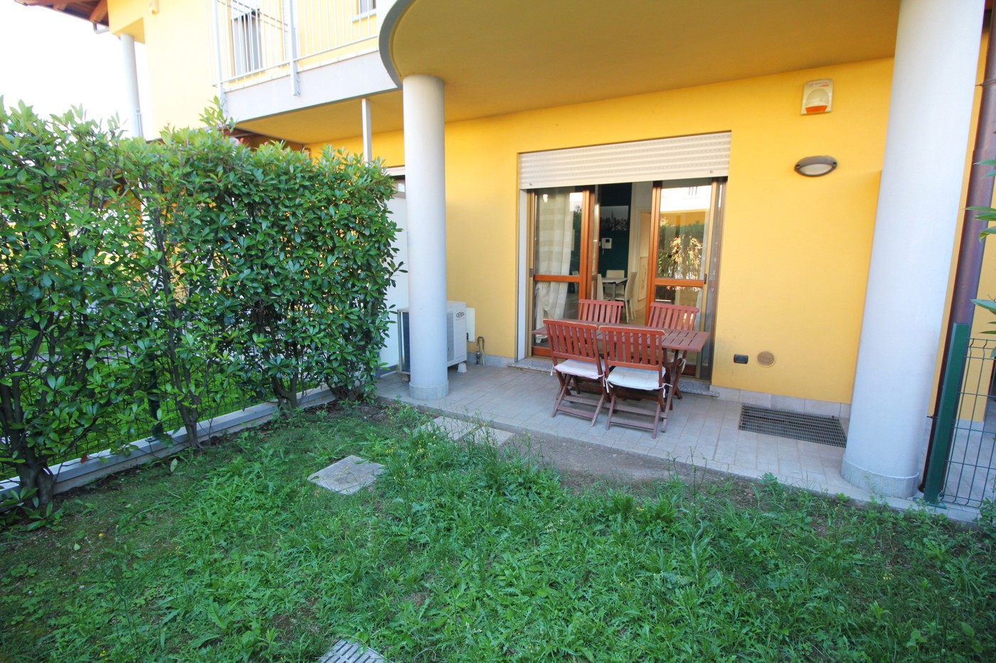 Bilocale con giardino a Solbiate Olona