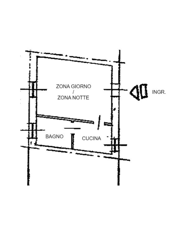 Monolocale in vendita a Gorla Minore