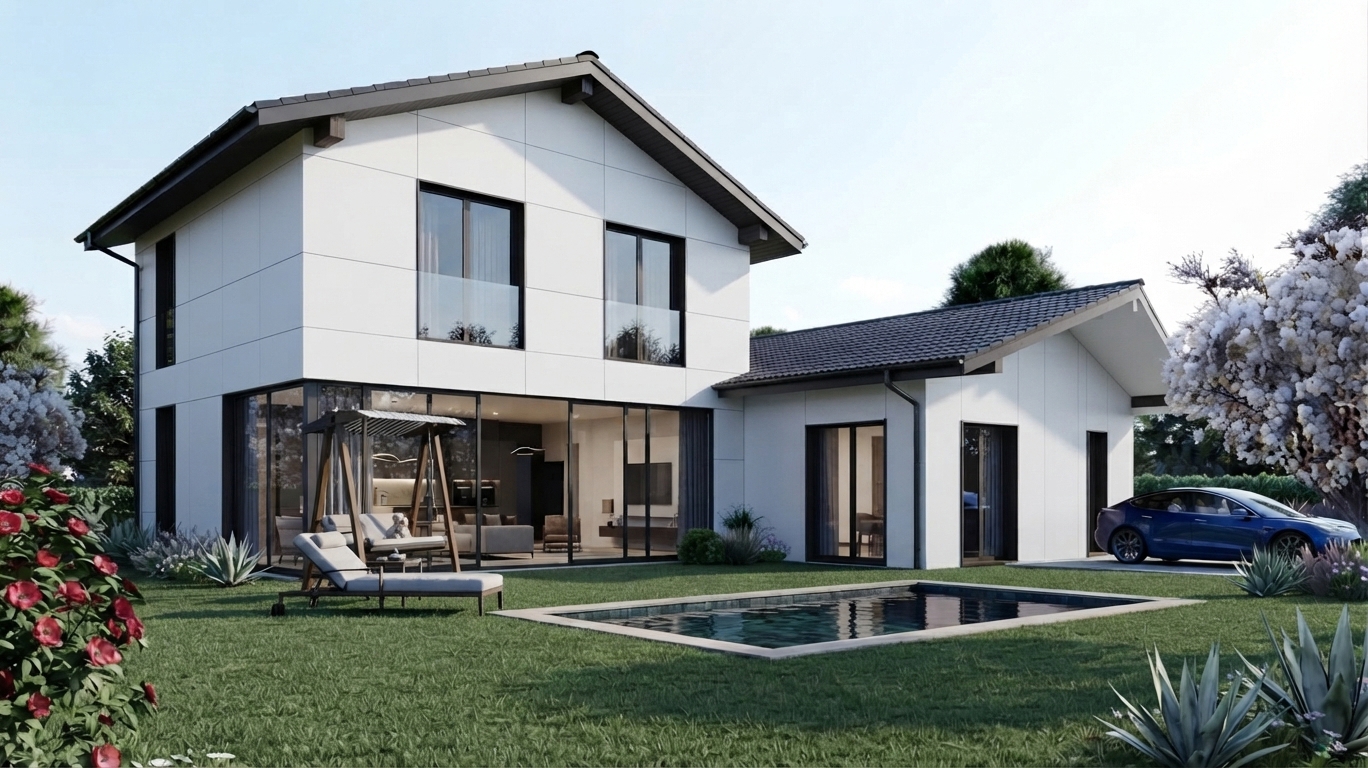 Villa con giardino a Castellanza