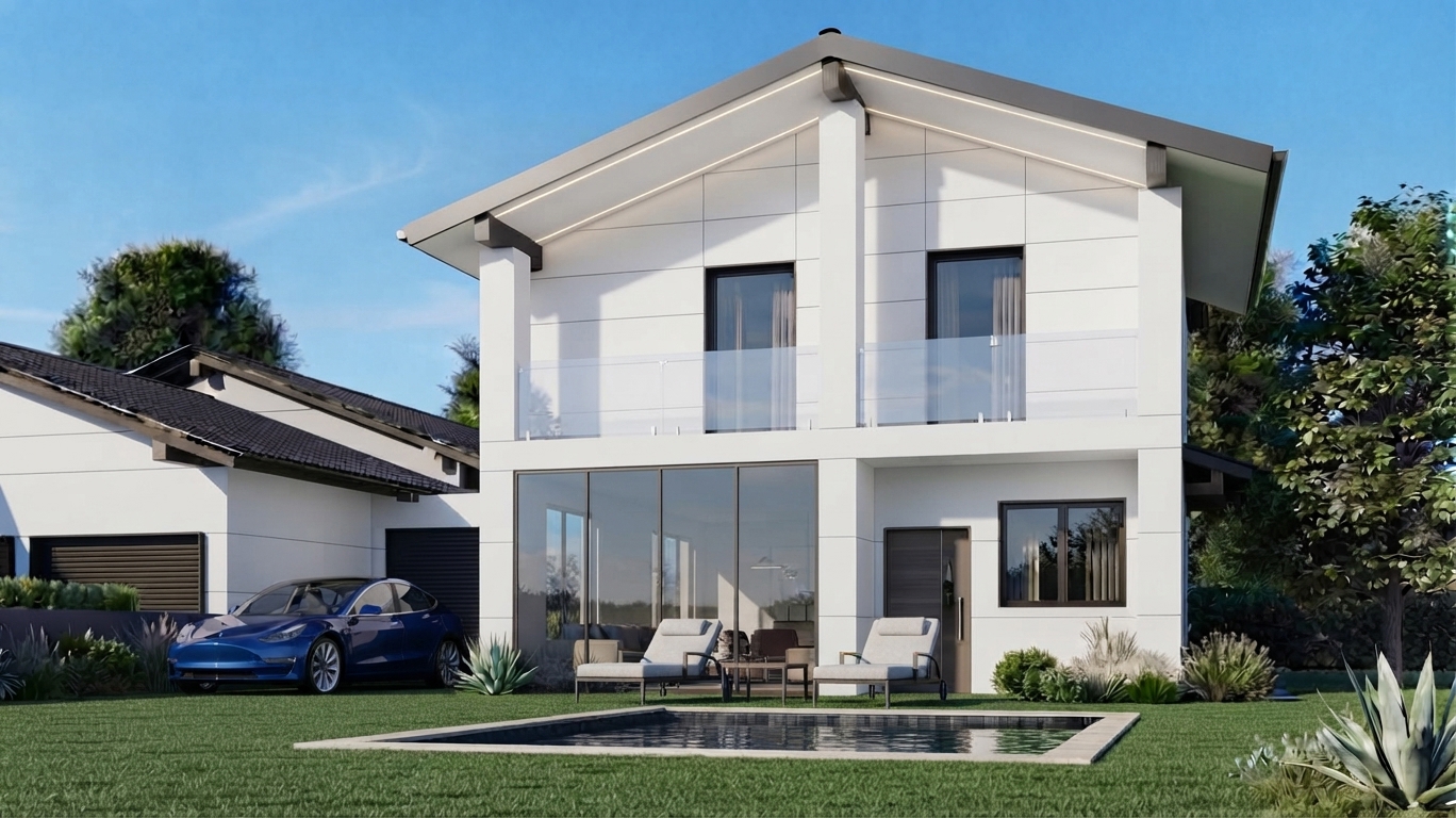 Villa con giardino a Castellanza