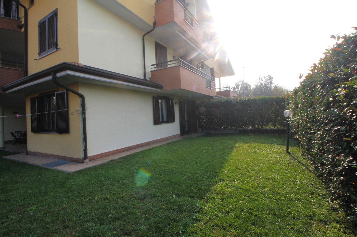 Trilocale con giardino a San Giorgio su Legnano