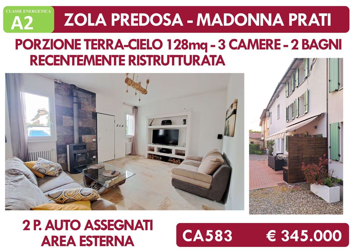 Casa indipendente in vendita a Zola Predosa