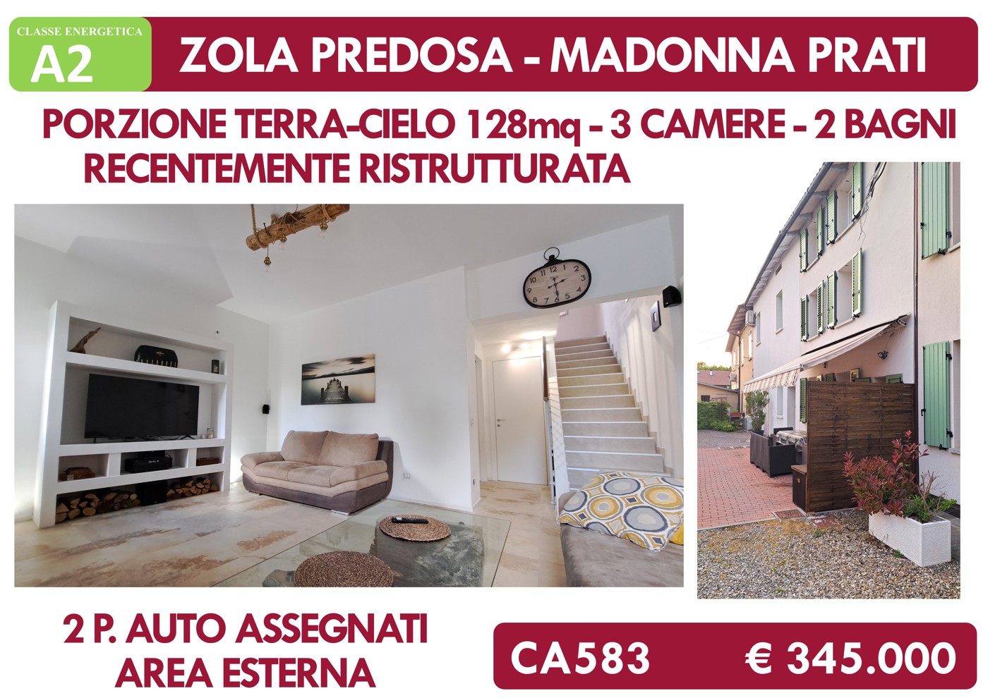 Casa indipendente in vendita a Zola Predosa