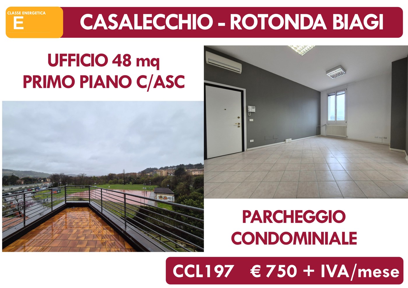 Ufficio ristrutturato a Casalecchio di Reno