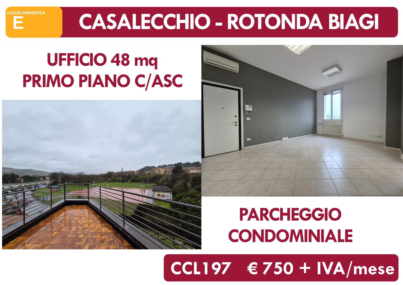 Ufficio ristrutturato a Casalecchio di Reno