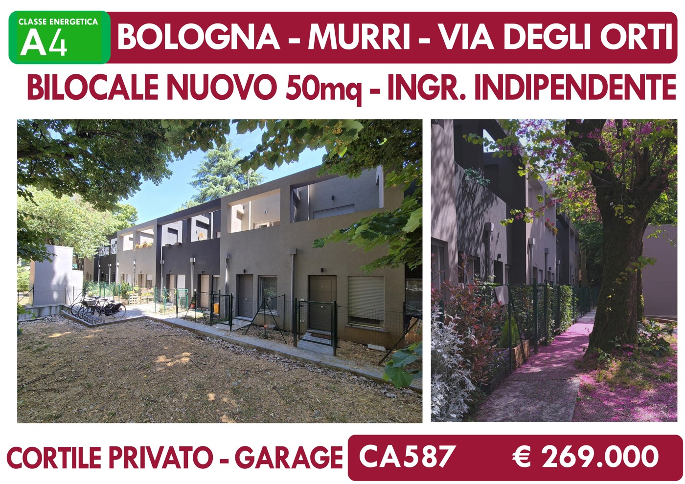 Bilocale nuovo a Bologna