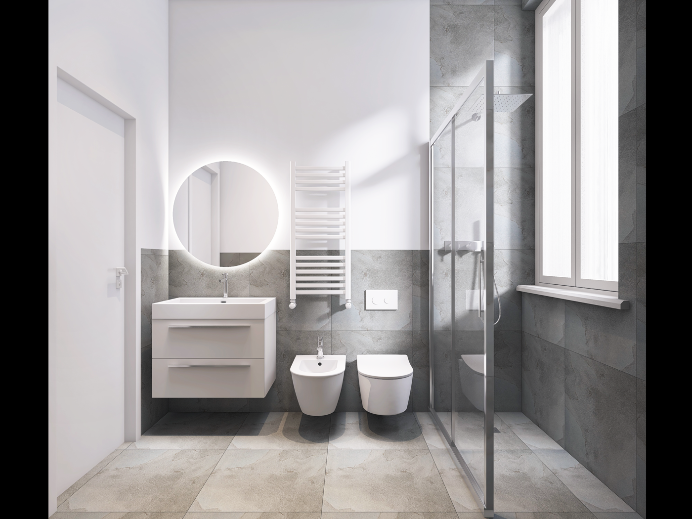 Trilocale ristrutturato a Roma