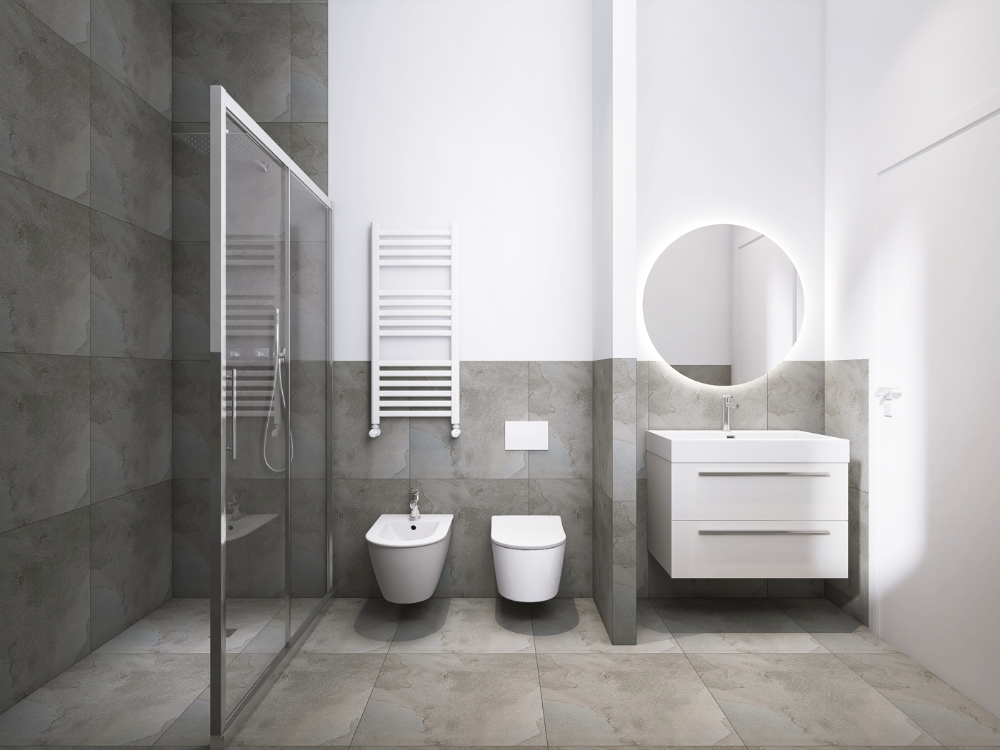 Bilocale ristrutturato a Roma