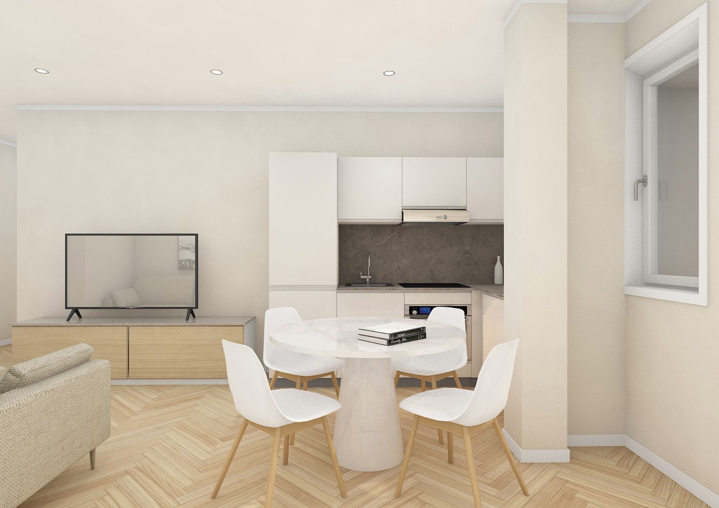 Bilocale arredato in affitto a Roma