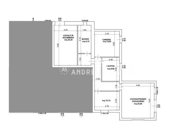 Appartamento con giardino a Vicopisano