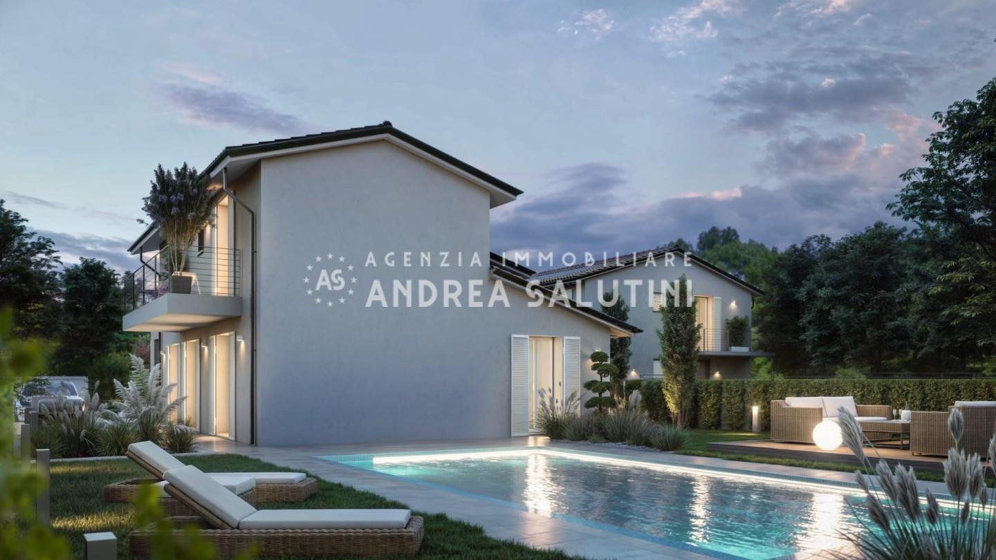 Villa con giardino a Santa Maria a Monte