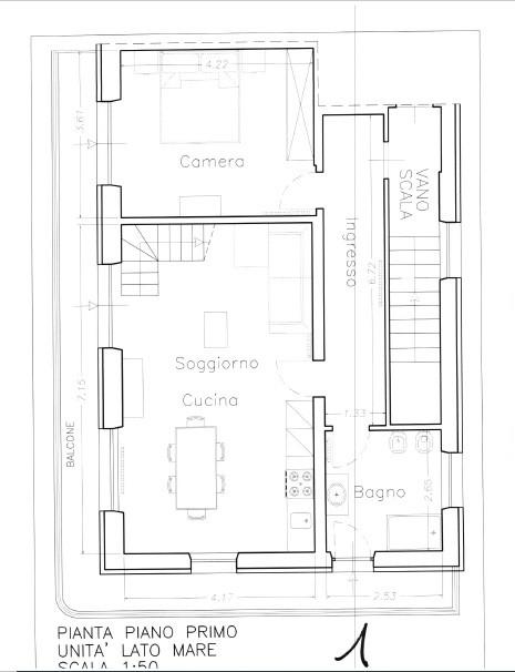 Appartamento ristrutturato, Carrara marina di