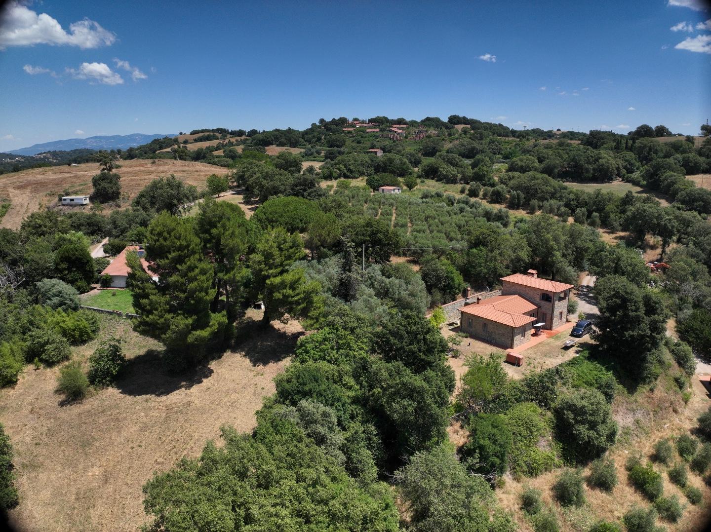 Villa con giardino a Scansano
