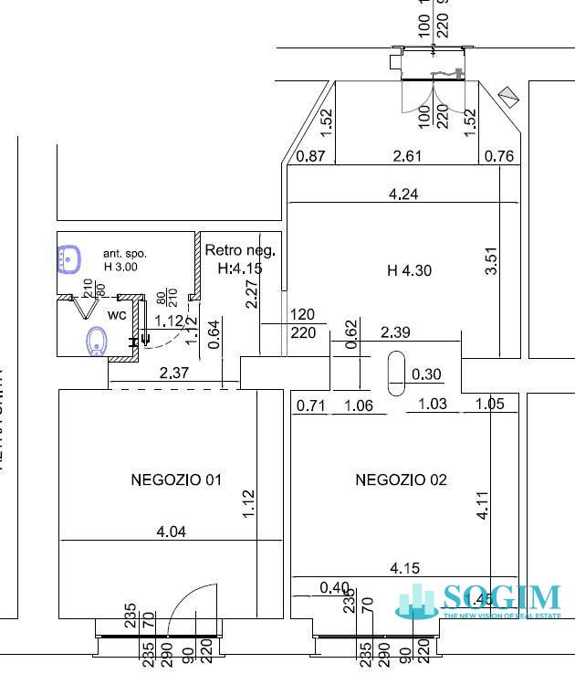 Negozio in affitto a Milano, Isola