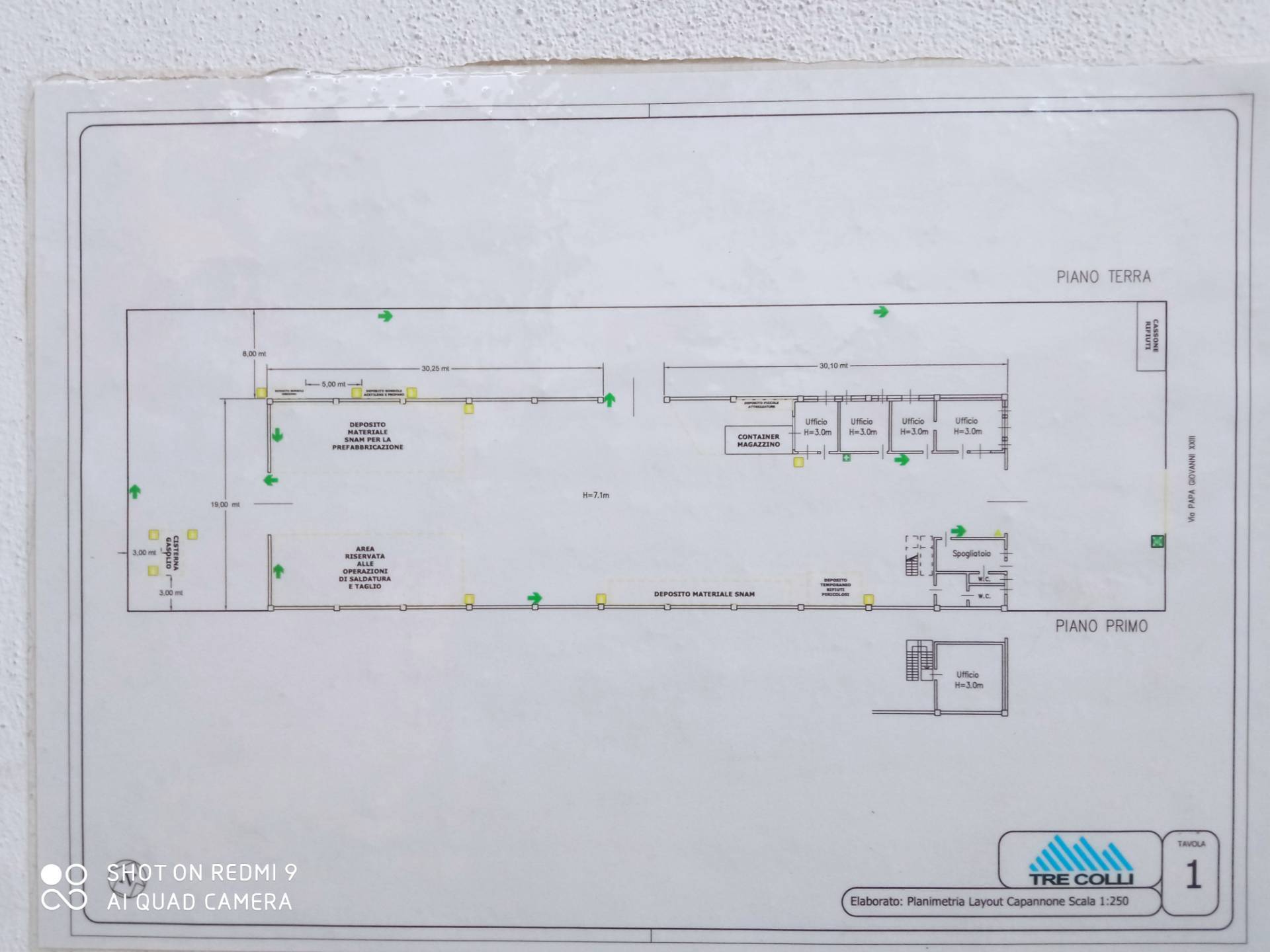 Capannone in affitto a Rodano
