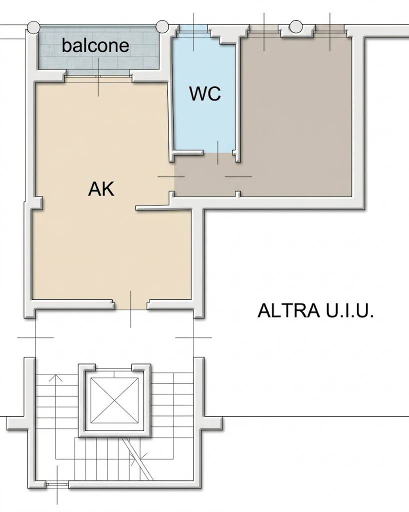 Appartamento in vendita a Roncello