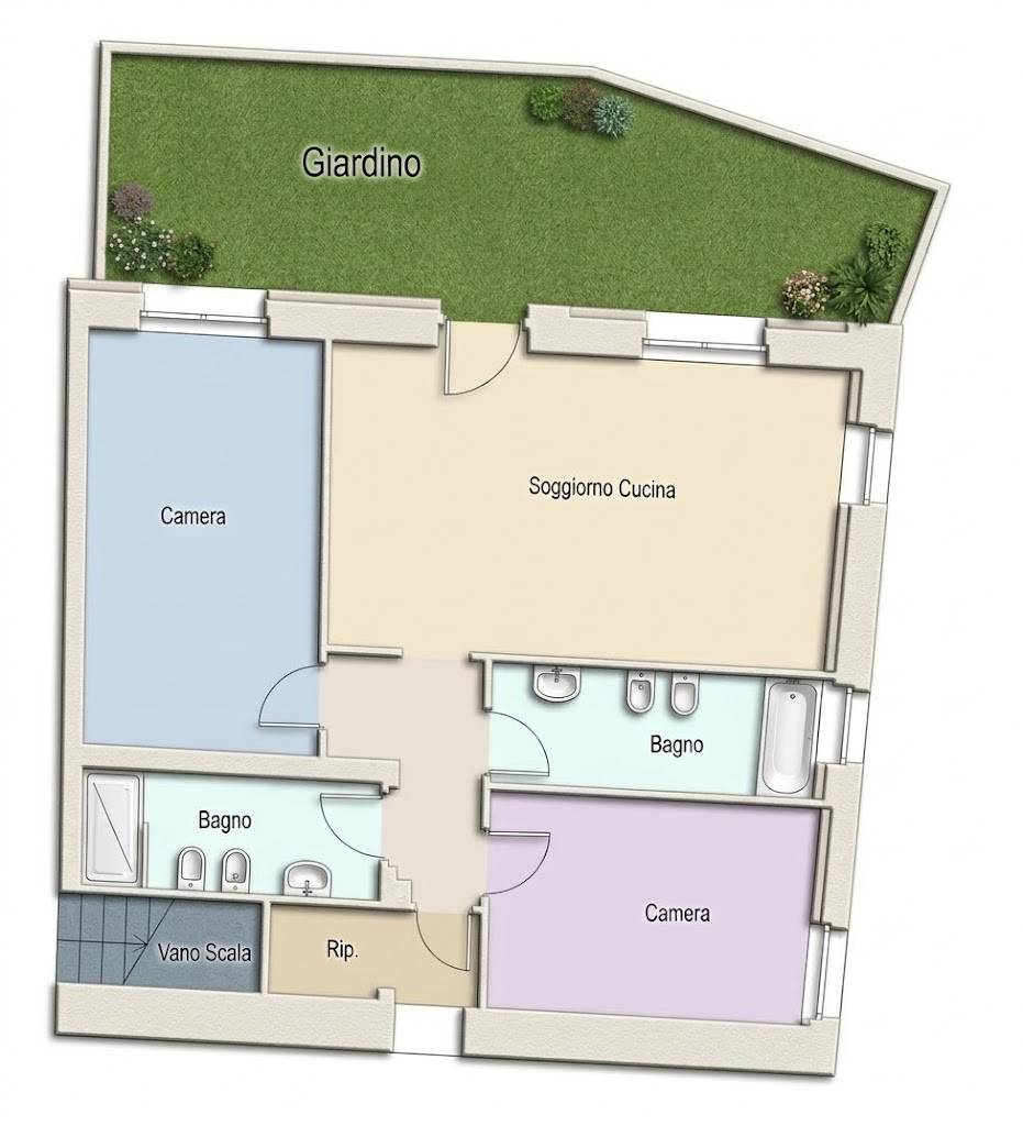 Appartamento in vendita a Melzo