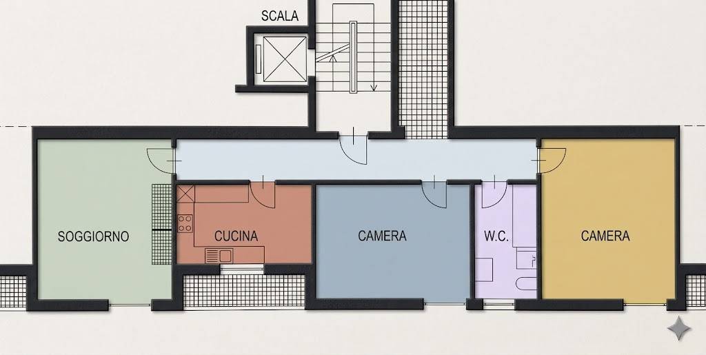 Appartamento in vendita a Concorezzo