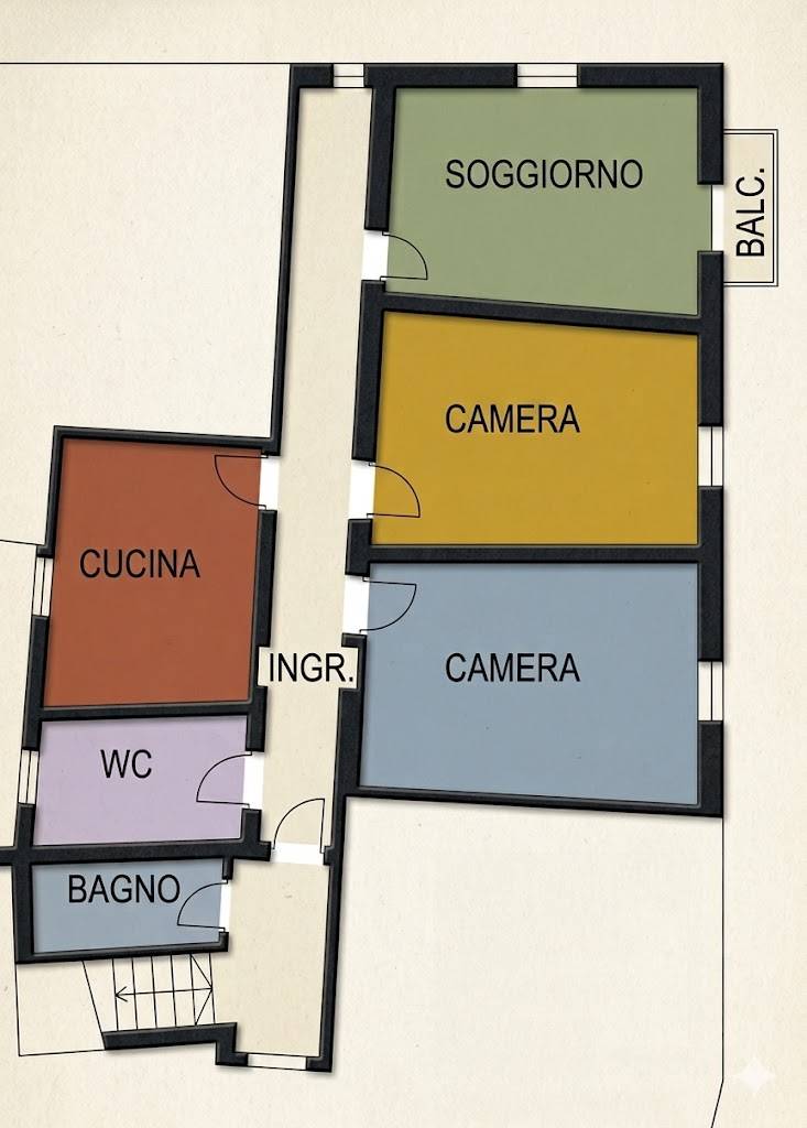 Appartamento in vendita a Cassano d'Adda