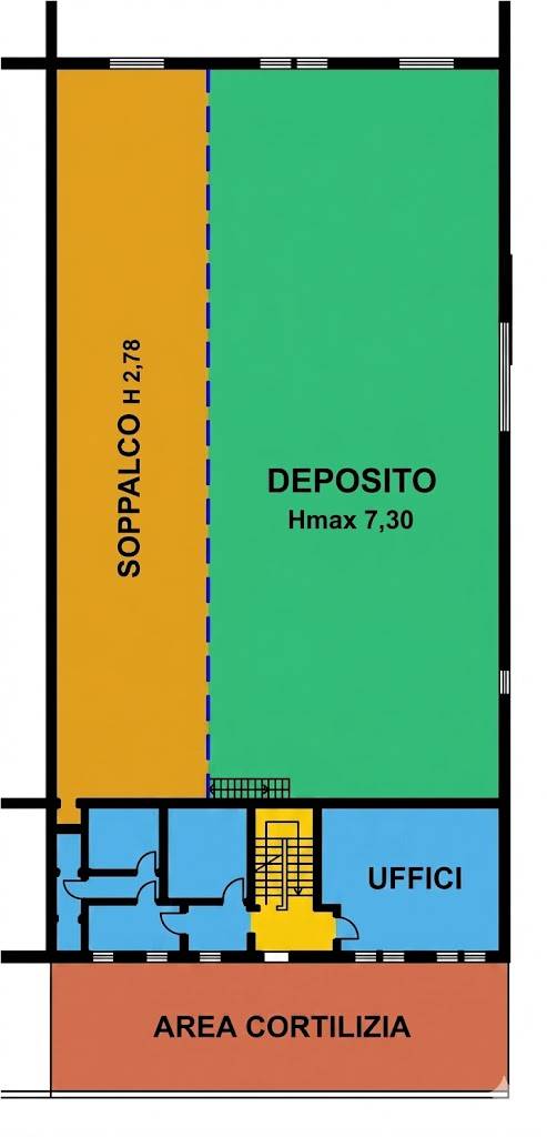Capannone in vendita a Rodano