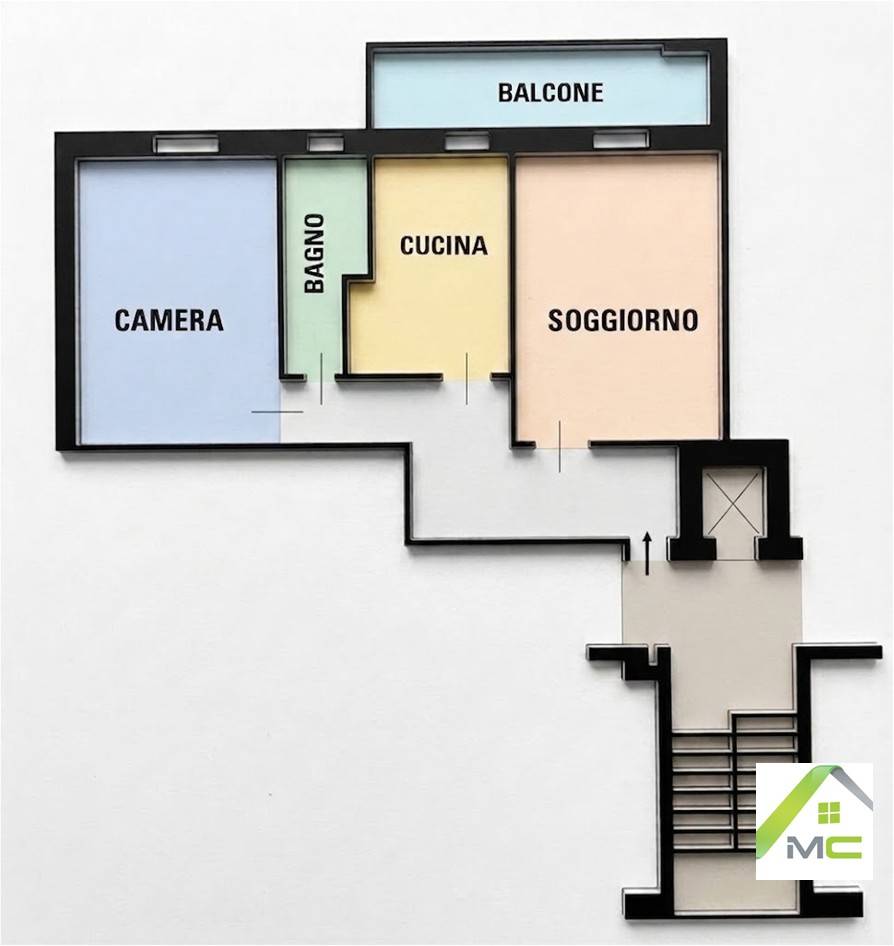 Appartamento in vendita a Melzo