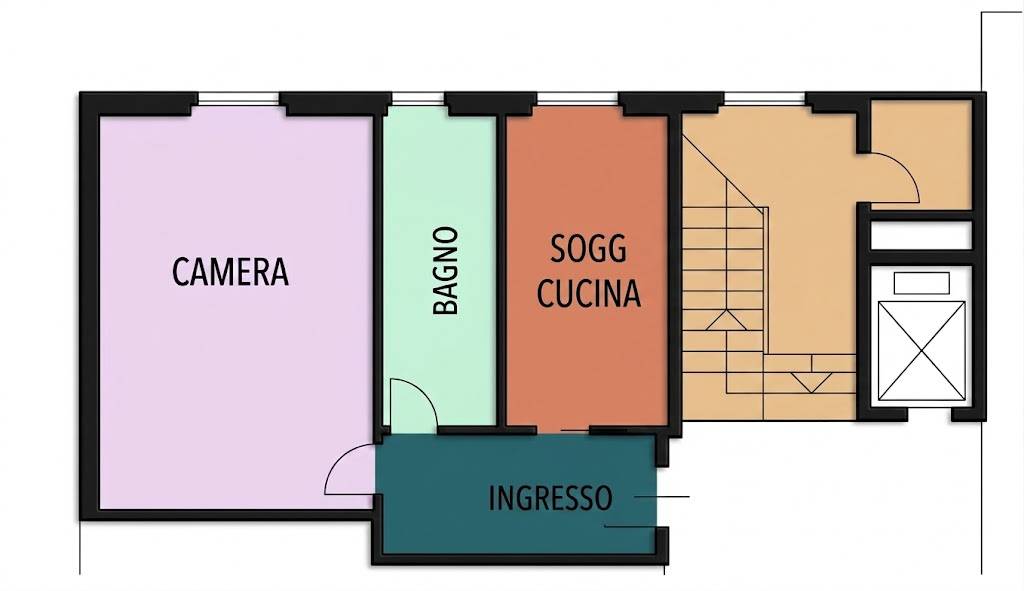 Appartamento in vendita a Cologno Monzese