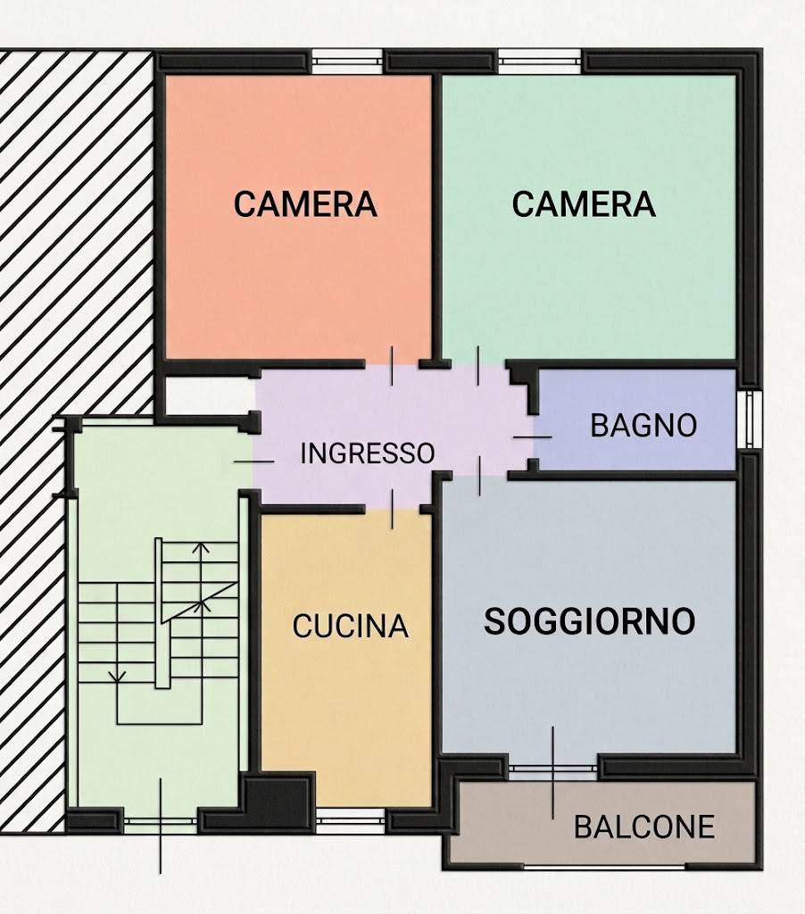 Appartamento in vendita a Pozzo d'Adda
