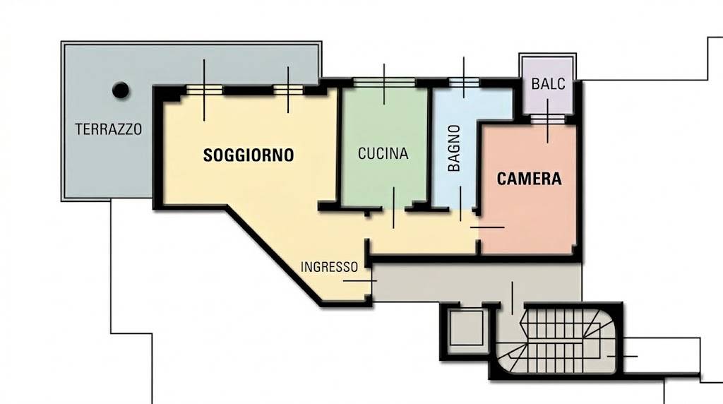 Appartamento in vendita a Brugherio