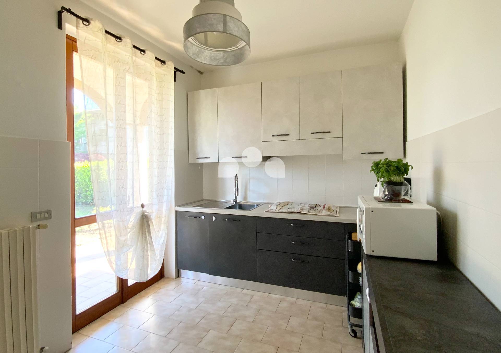 Appartamento piano terra con giardino in vendita a Offanengo