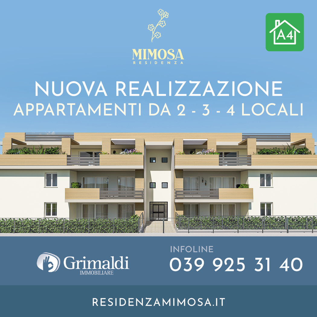 Quadrilocale con box a Monza