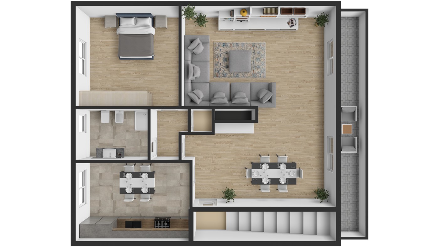 Quadrilocale da ristrutturare a Lissone