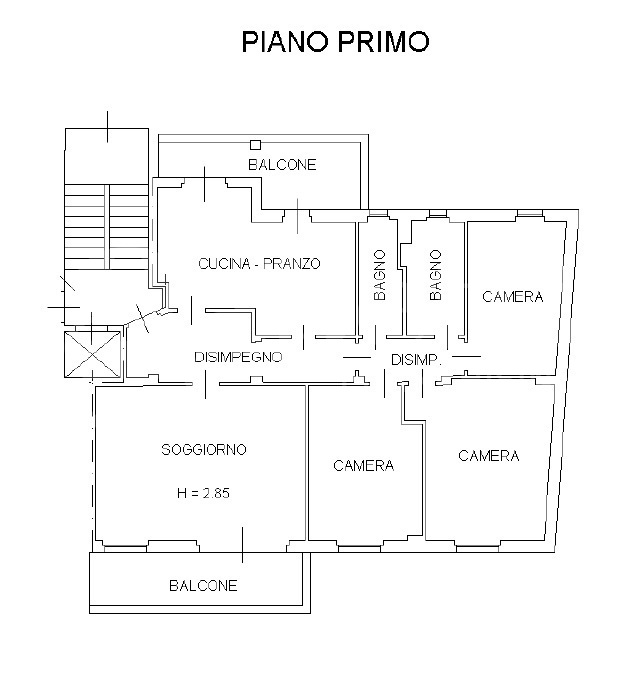 Quadrilocale in vendita a Oristano