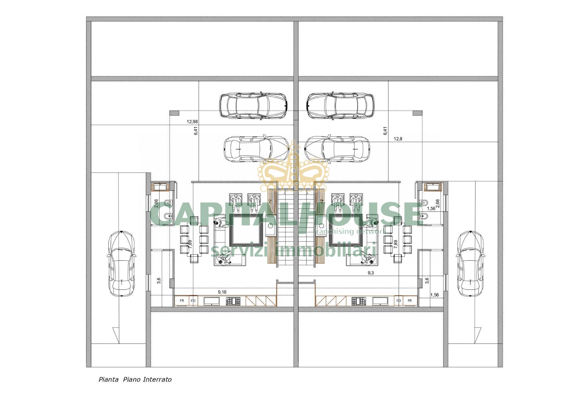 Villa bifamiliare in vendita a Lusciano