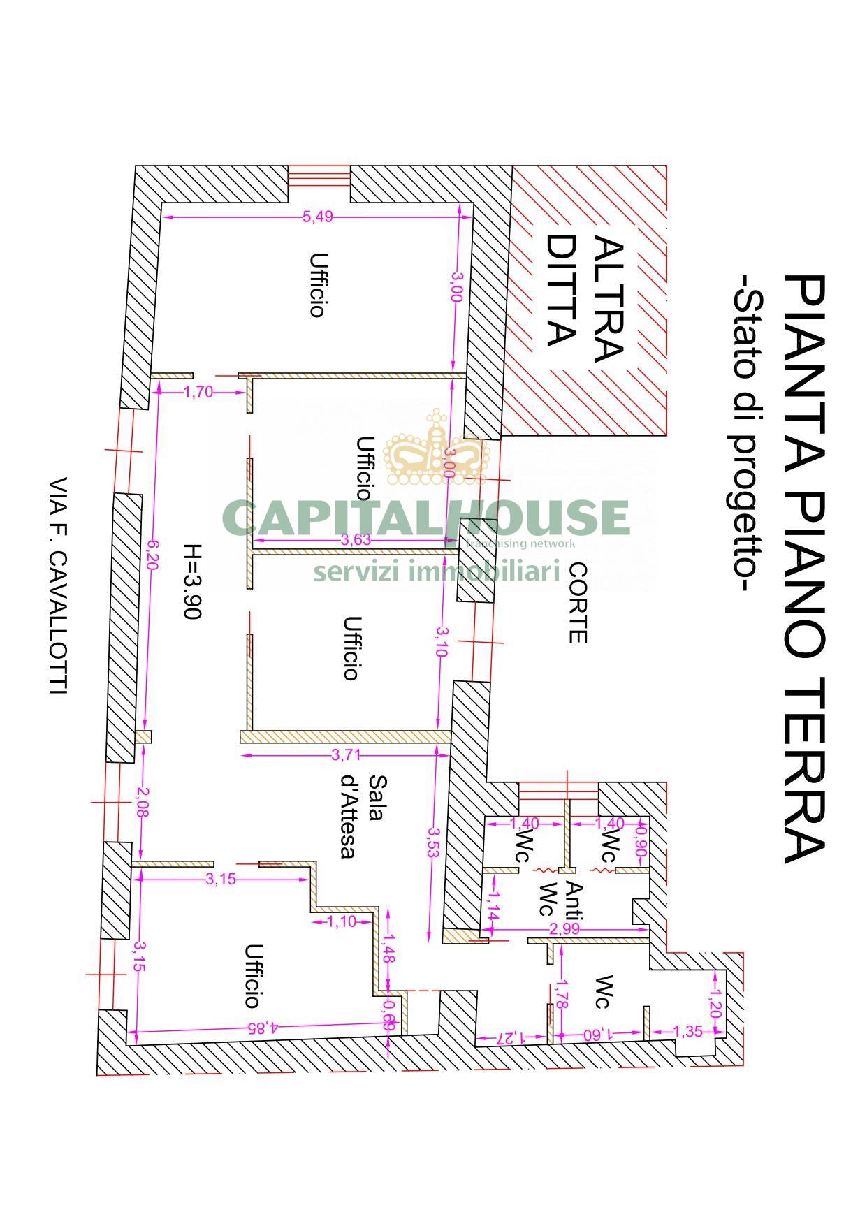 Ufficio in affitto a Pomigliano d'Arco