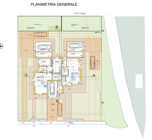 Villa Trifamiliari con giardino a Pontedera