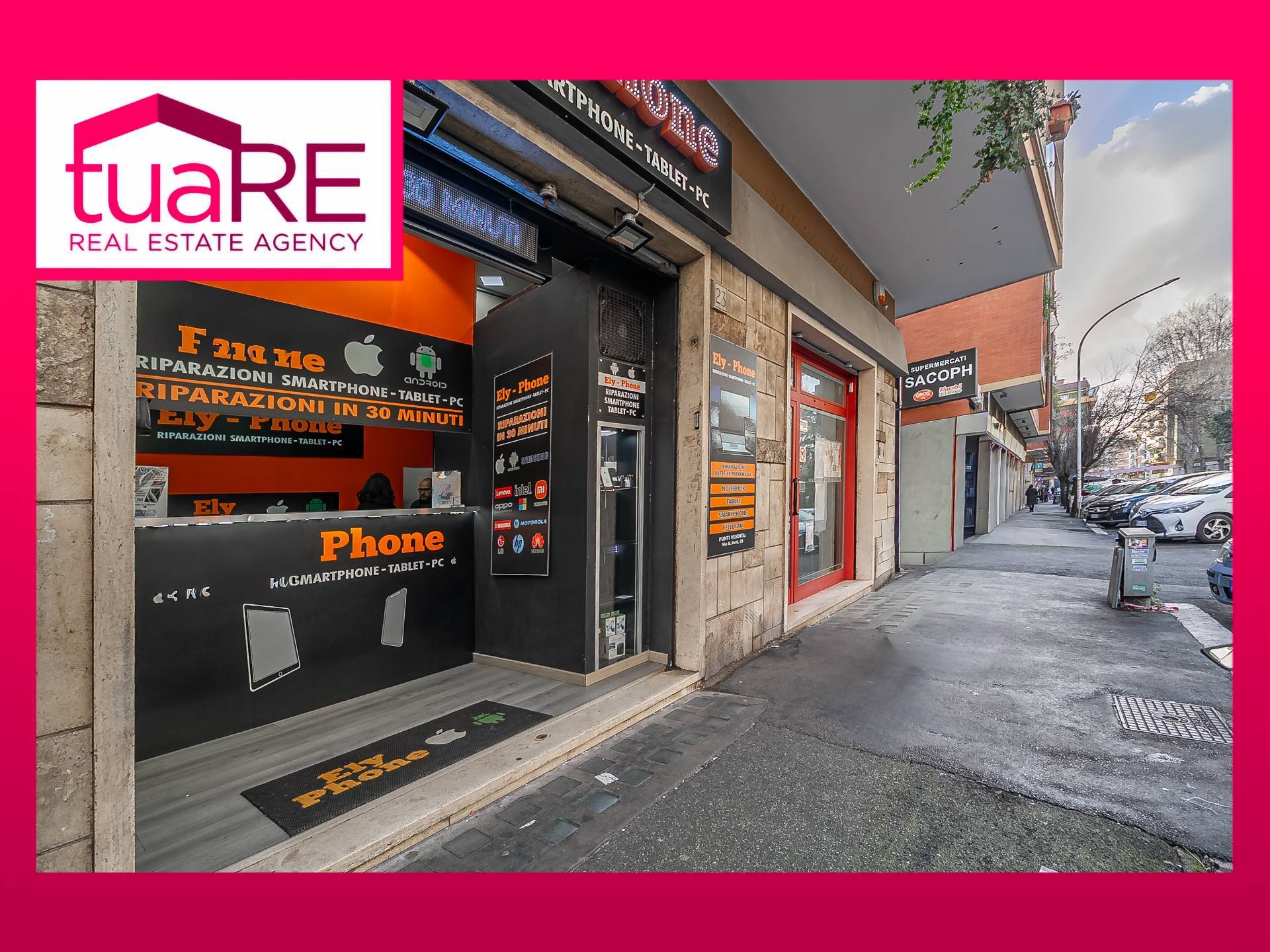 Locale commerciale in vendita a Roma, Marconi