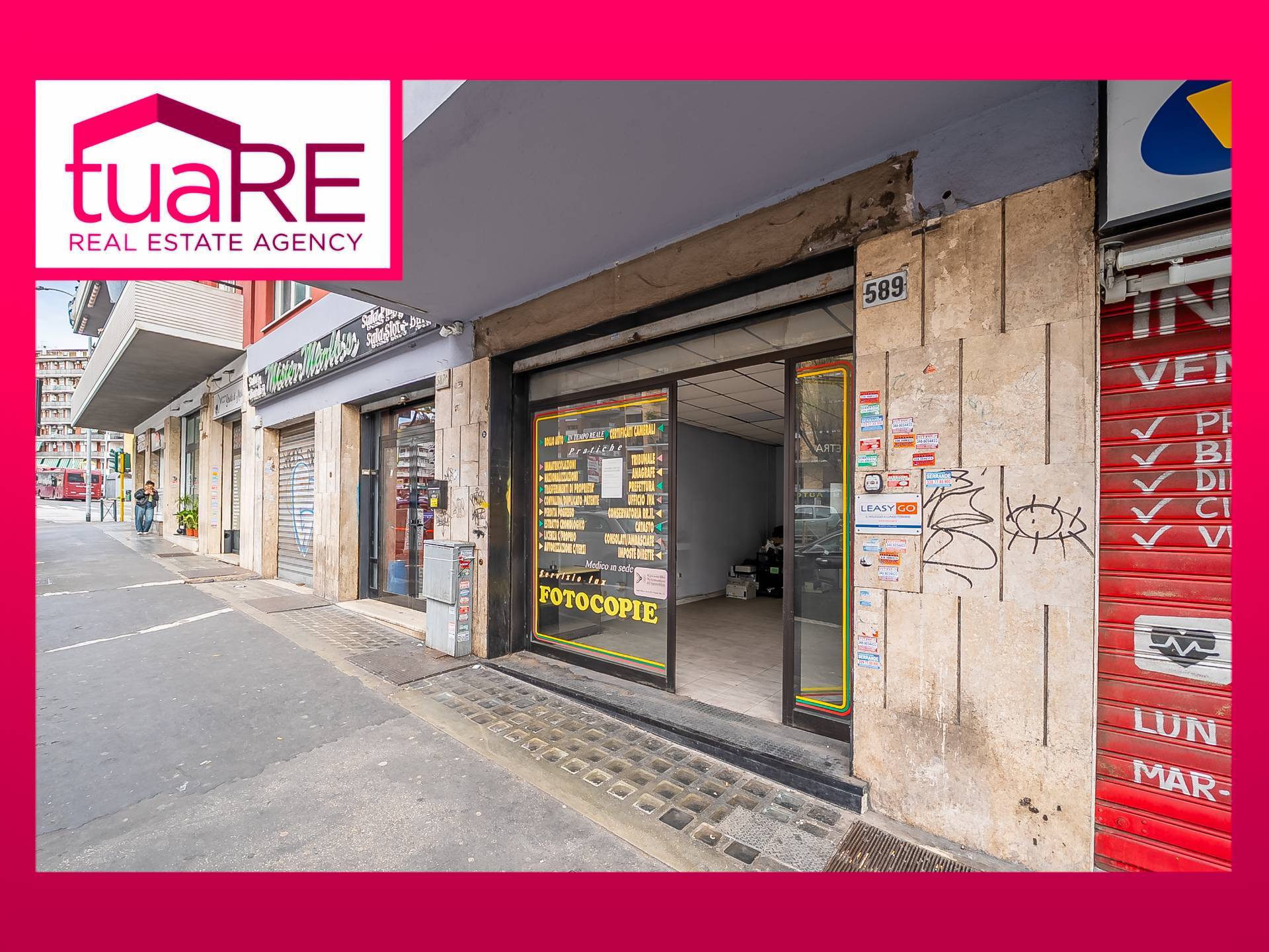 Locale commerciale in vendita a Roma