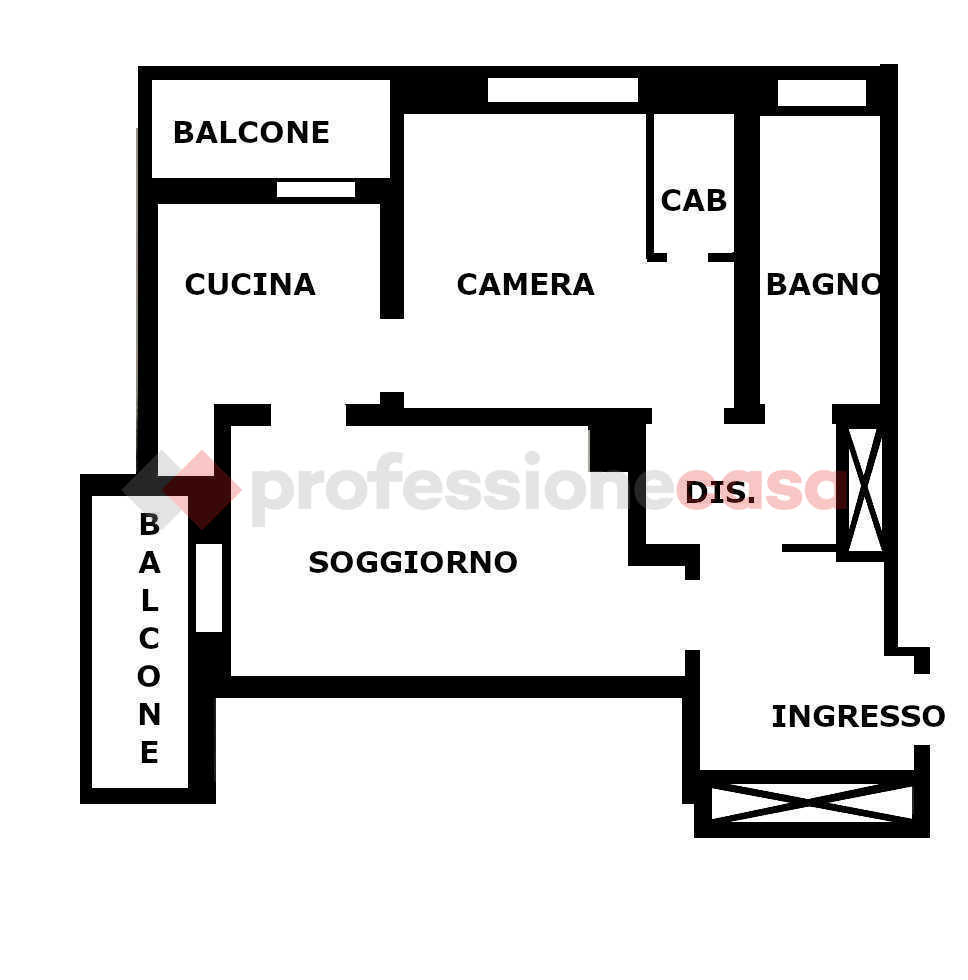 Bilocale in affitto a Roma