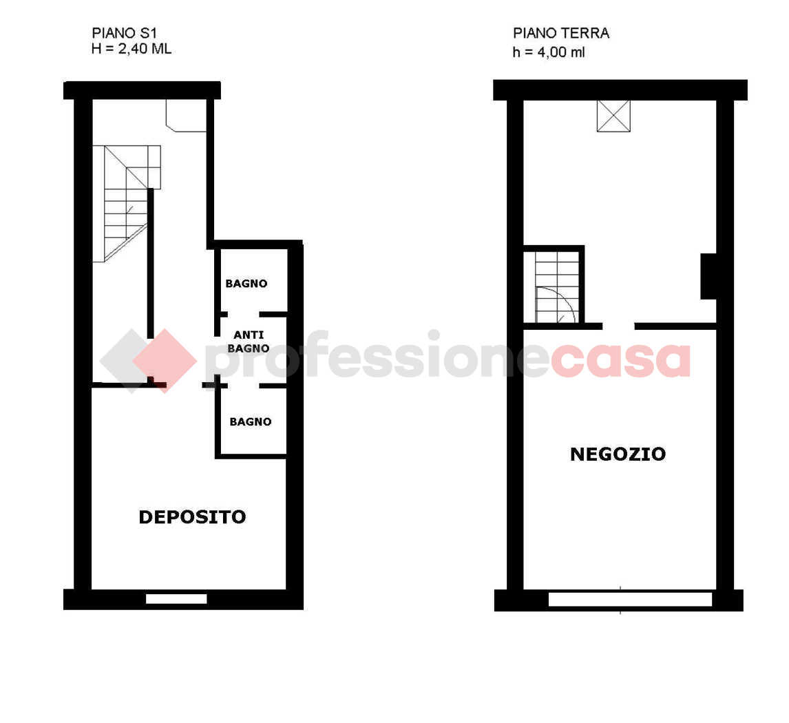 Negozio in affitto a Roma