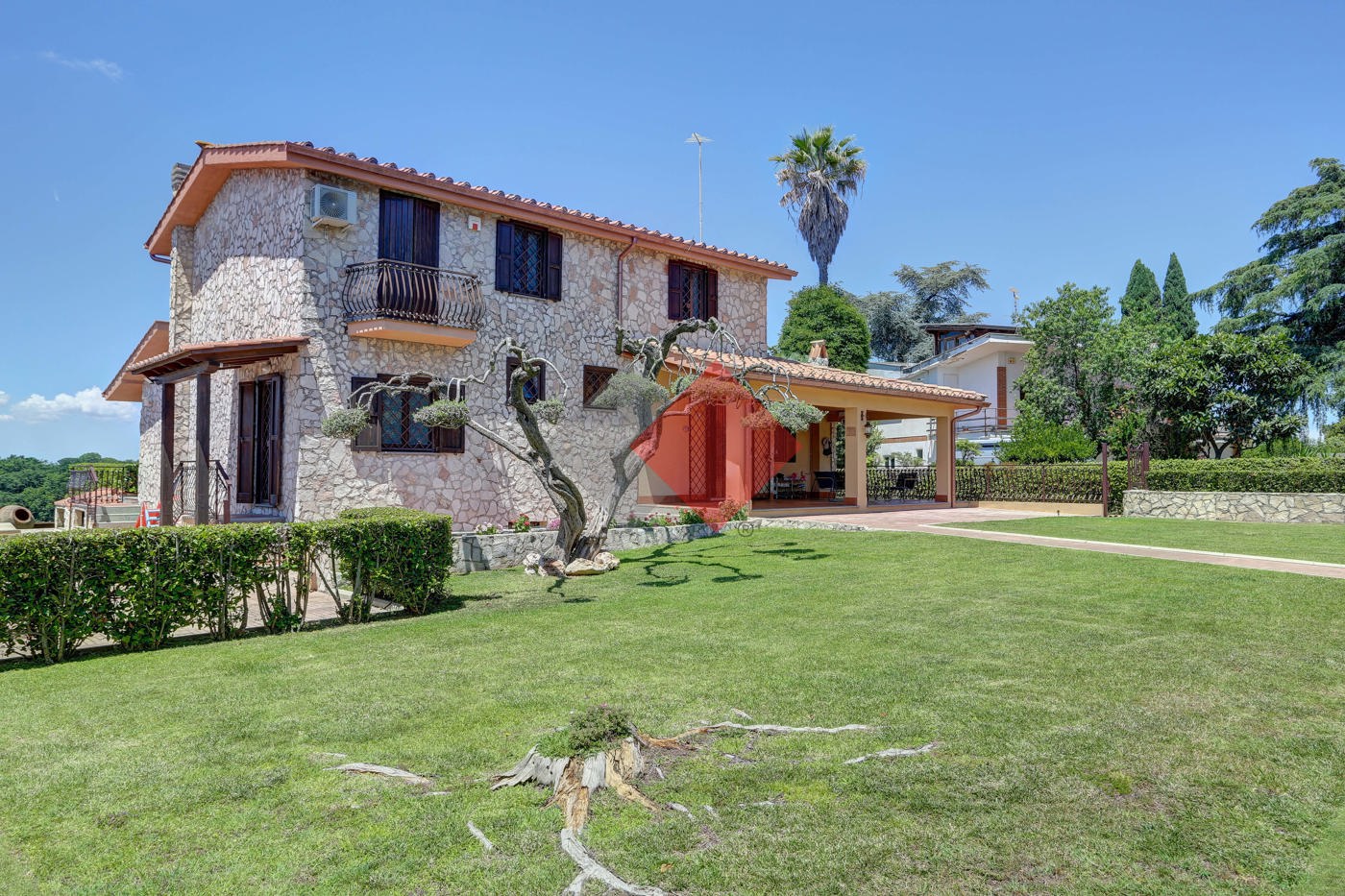 Villa con giardino a Rignano Flaminio