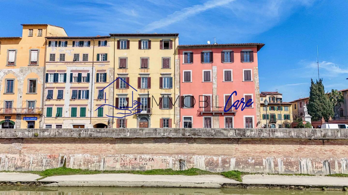 Appartamento con giardino, Pisa lungarni