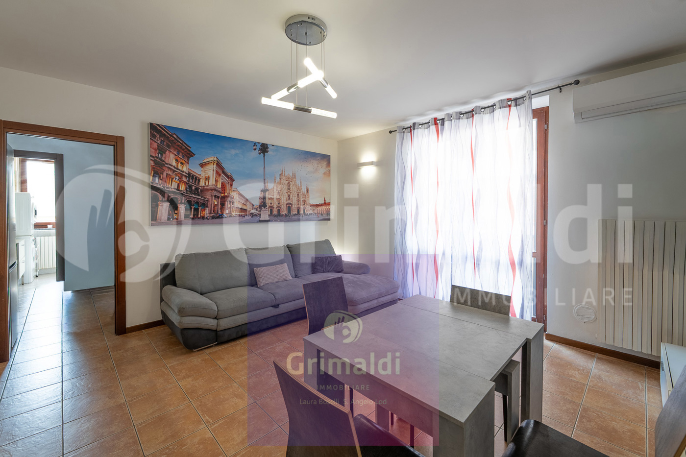 Trilocale con giardino a Castiraga Vidardo