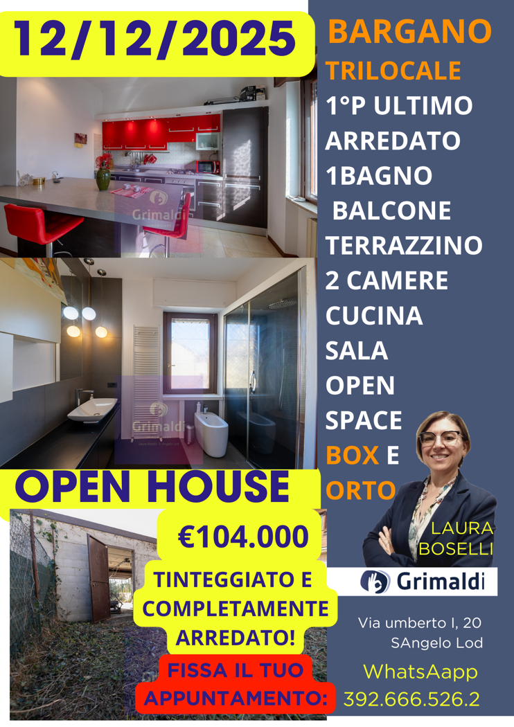 Trilocale in vendita a Villanova del Sillaro