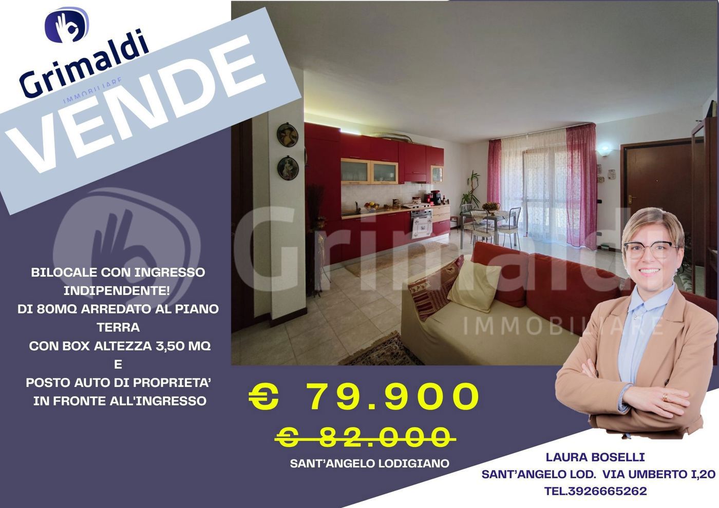 Bilocale in vendita a Sant'Angelo Lodigiano