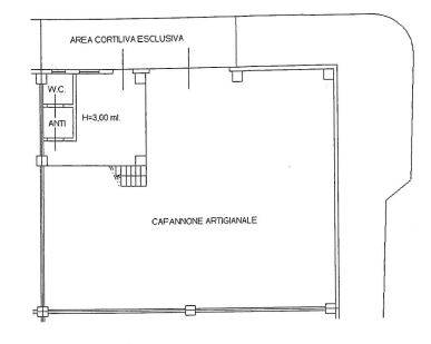 Capannone in vendita a Casalgrande