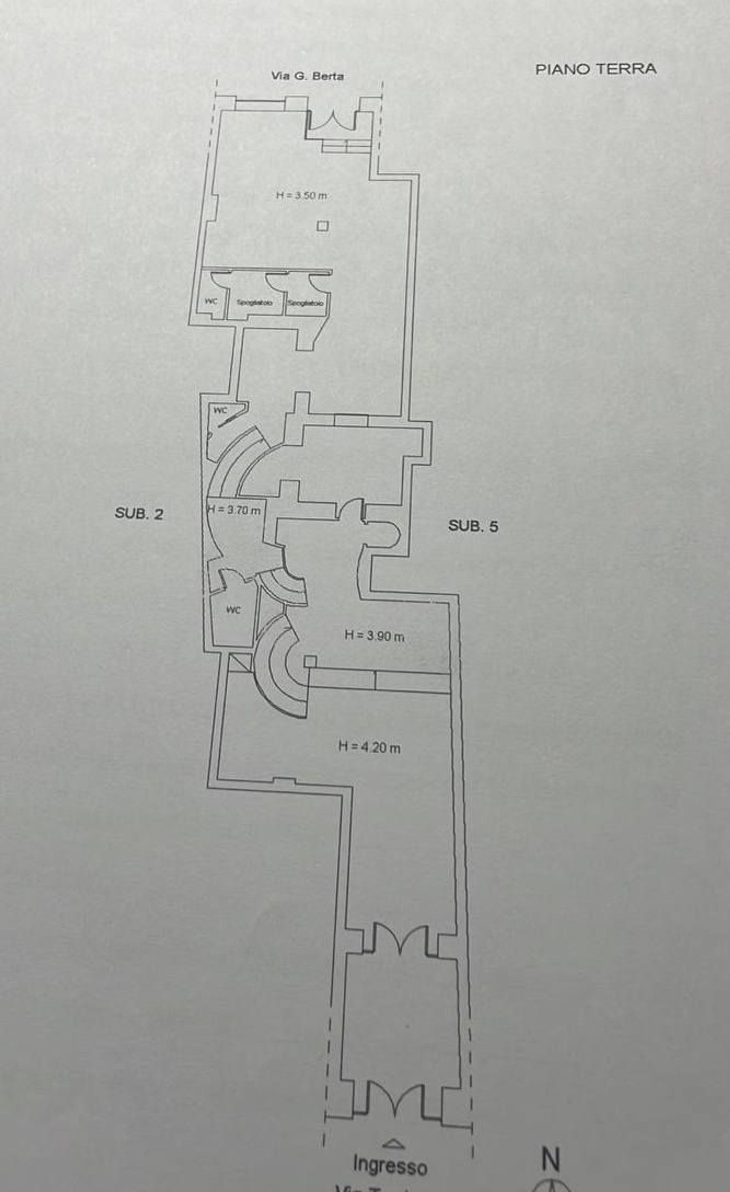 Locale commerciale in affitto in via torrione 0, Salerno