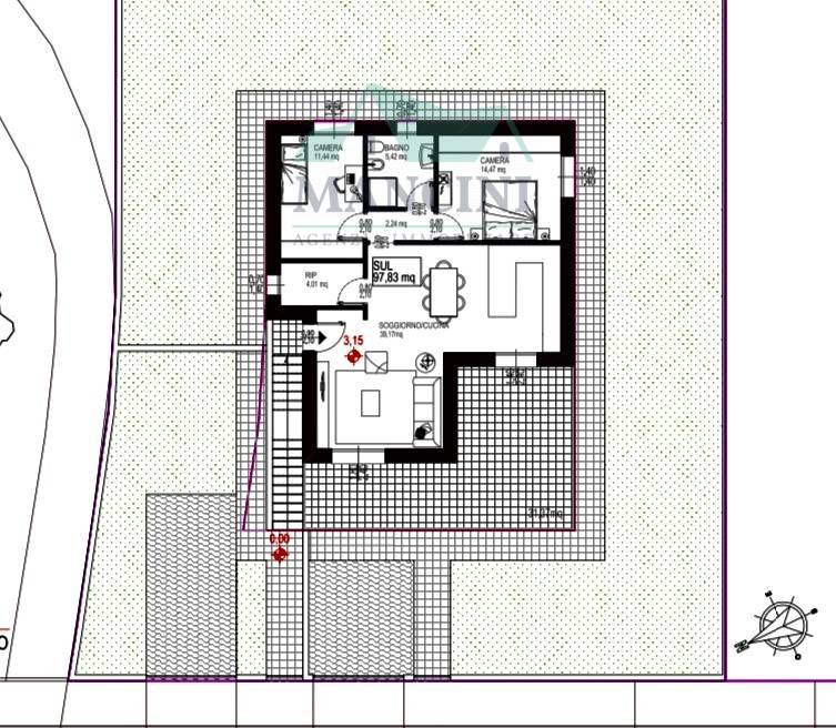 Casa singola in vendita a Jesi, via dei Colli