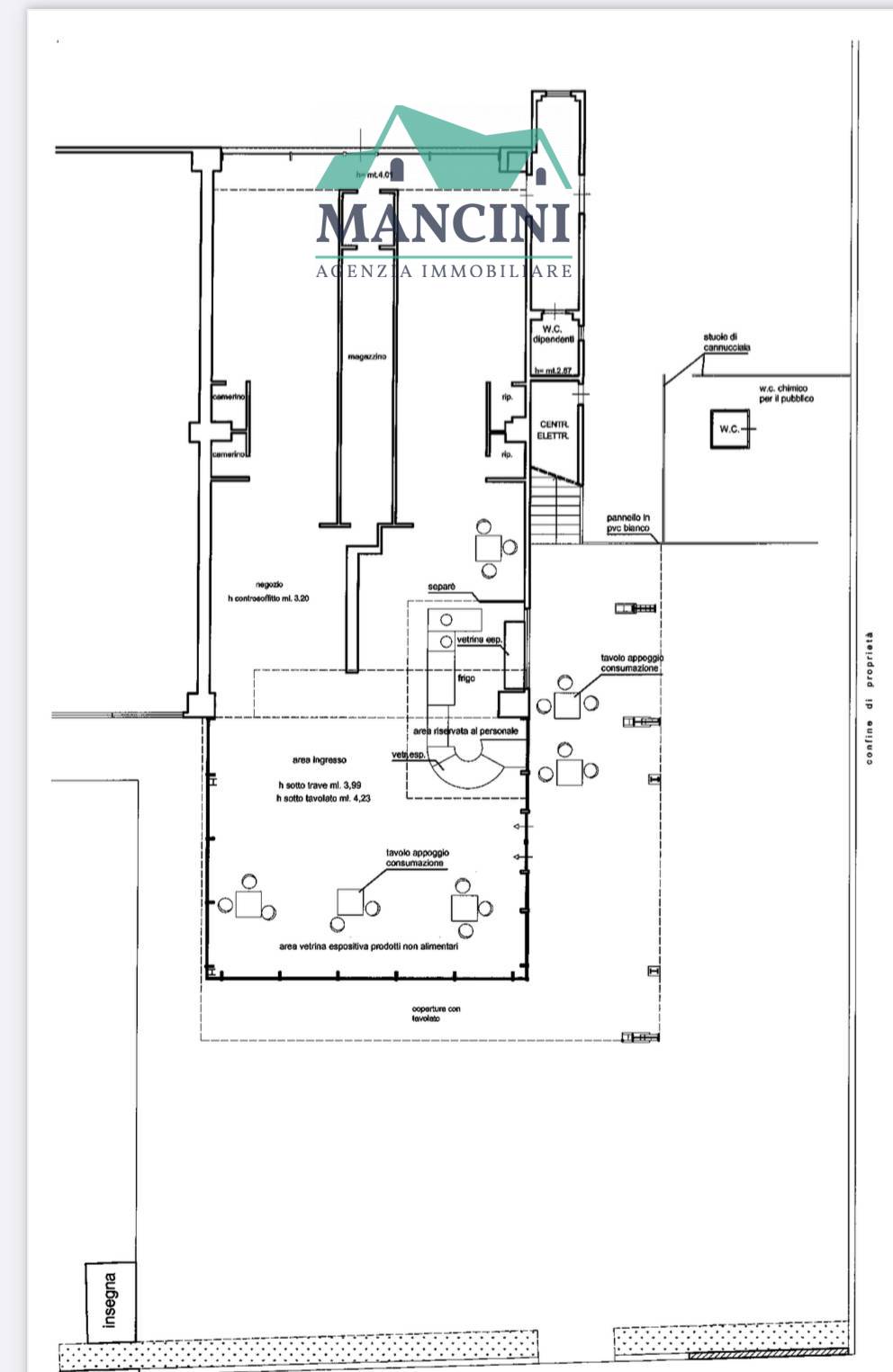 Attivit commerciale in affitto a Jesi, Viale Don Minzoni